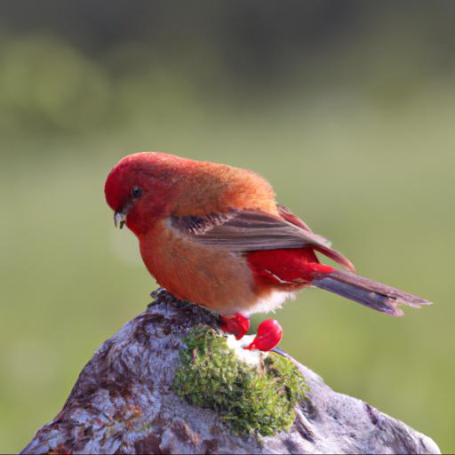 Behaviour and diet of the geum firefinch