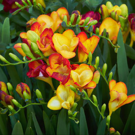 Benefits of growing freesia super giant mixed