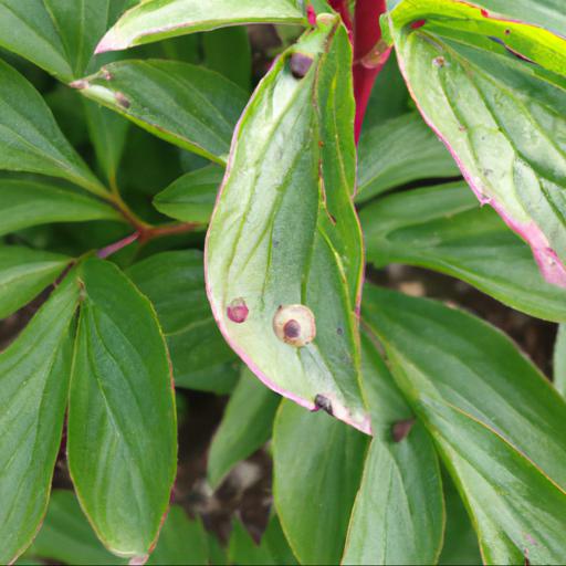 Common diseases and pests of paeonia lactiflora le cygne