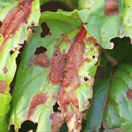 Common pests and diseases of beta vulgaris red ace