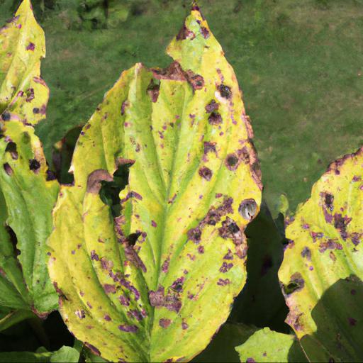 Common pests and diseases of ligularia przewalskii