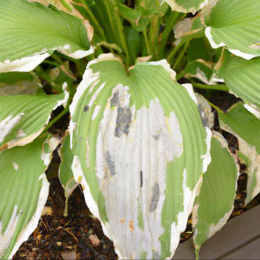 Common problems with hosta kikutii