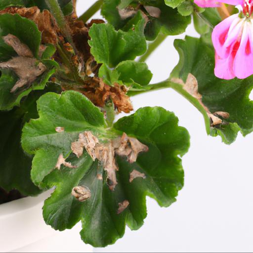 Common problems with pelargonium tip top duet