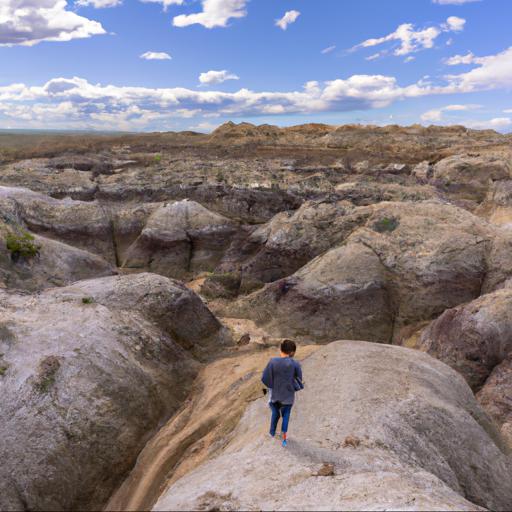 Exploring the unique landscape of the iris badlands