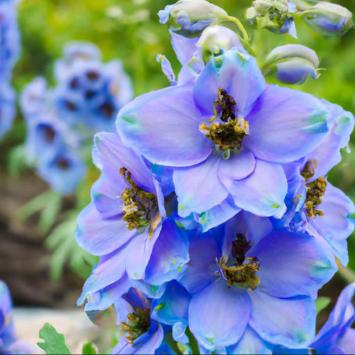 Growing and caring for delphinium cristella