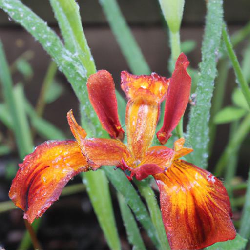 Growing and caring for the iris tanzanian tangerine