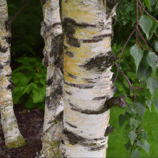 Growing betula utilis var