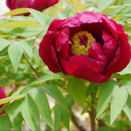 History and origin of paeonia shimane sedai