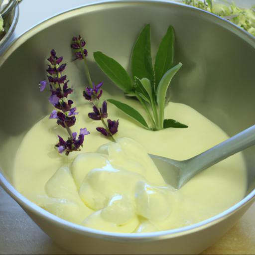 How to make salvia clotted cream at home