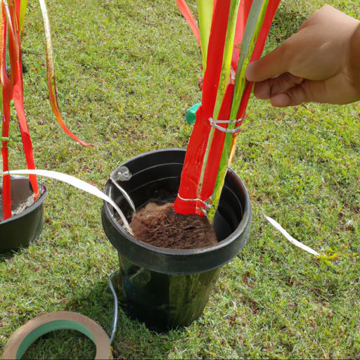 How to plant imperata cylindrica red baron