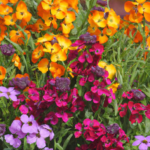 Tips for growing erysimum cheiri bedding mixed