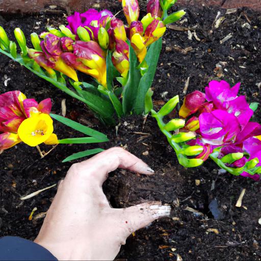 Tips for planting freesia super giant mixed