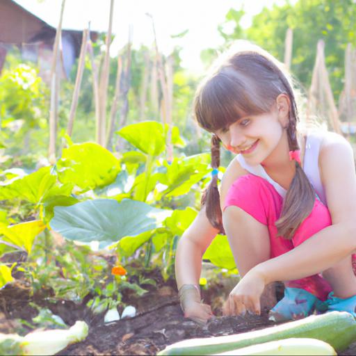 Benefits of gardening with children