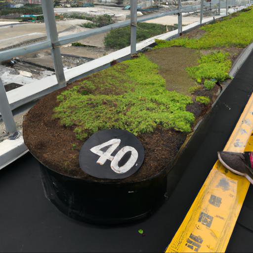 Benefits of installing plants for green roofs with soil depth of 50mm