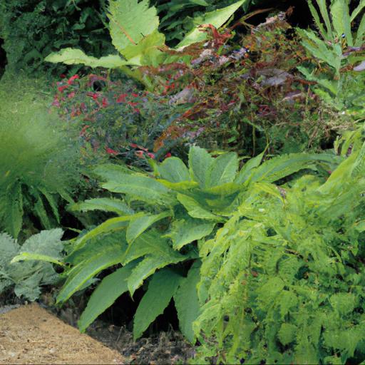 Benefits of planting a jungle style border