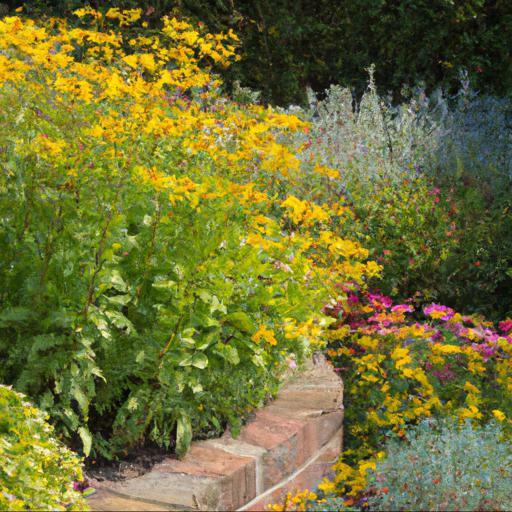 Benefits of planting a sunny border