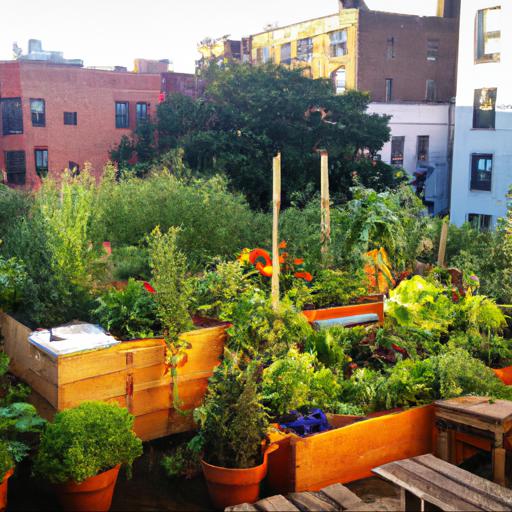 Benefits of urban gardening