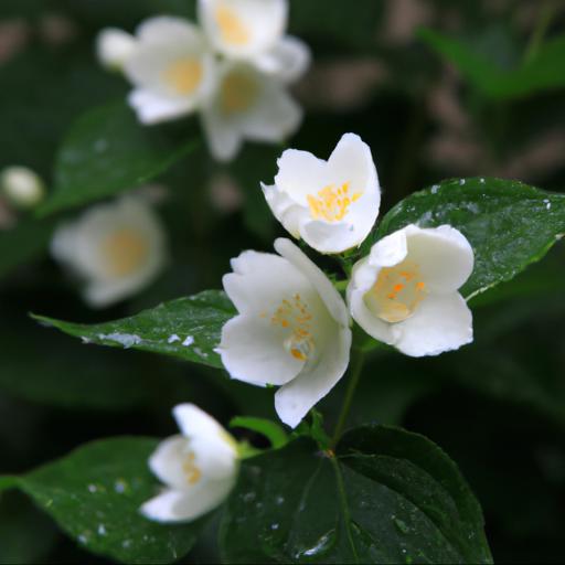 Characteristics of philadelphus manteau dhermine