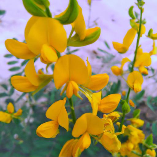 Characteristics of thermopsis rhombifolia var