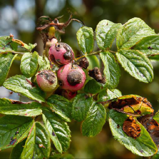 Common pests and diseases of rosa rugosa