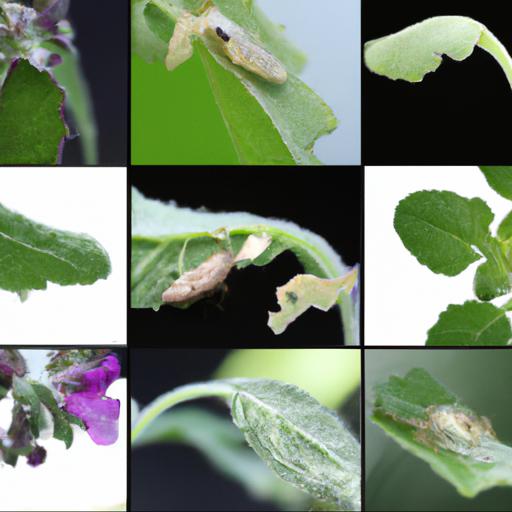 Common pests and diseases of salvia semiatrata