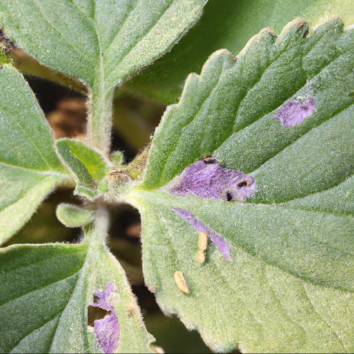 Common pests and diseases of salvia x sylvestris viola klose