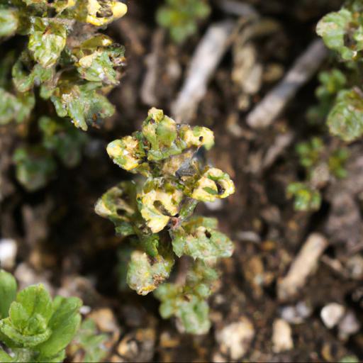 Common pests and diseases of thymus citriodorus variegata