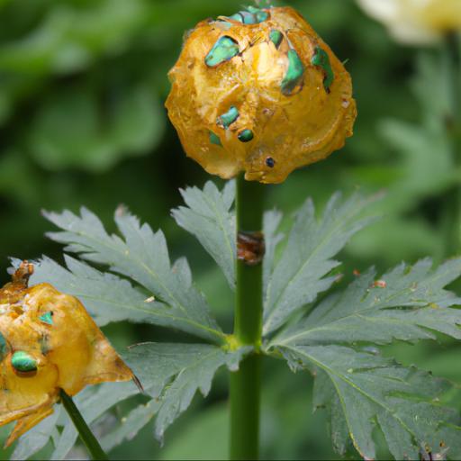 Common pests and diseases of trollius chinensis golden queen