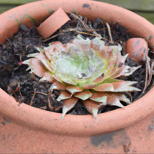 Common problems with sempervivum terracotta baby