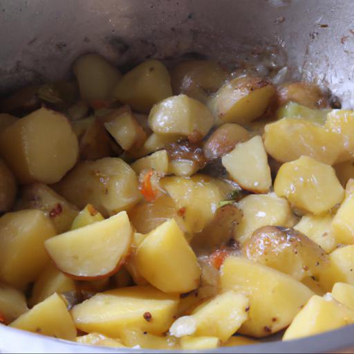 Cooking with solanum tuberosum ratte