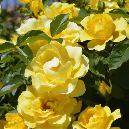 Designing with rosa (floribunda group) gold spice