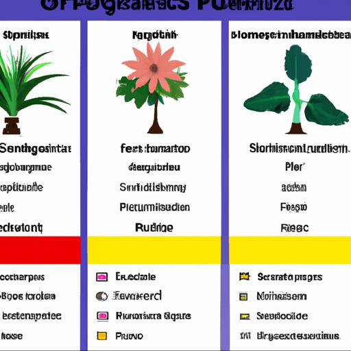 Different types of plants explained