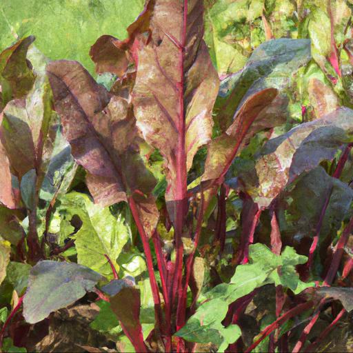 Growing and harvesting rumex sanguineus