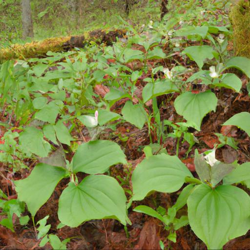 Habitat and distribution of trillium flexipes