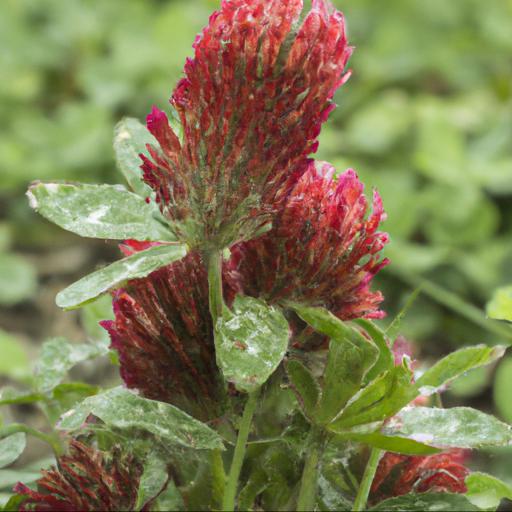 How to grow trifolium rubens red feathers