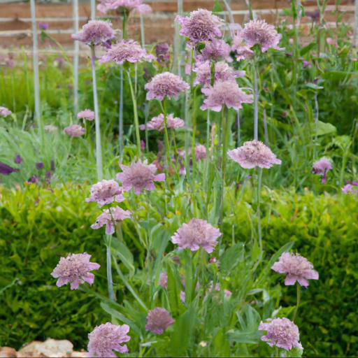 How to use scabiosa beaujolais bonnets in the garden