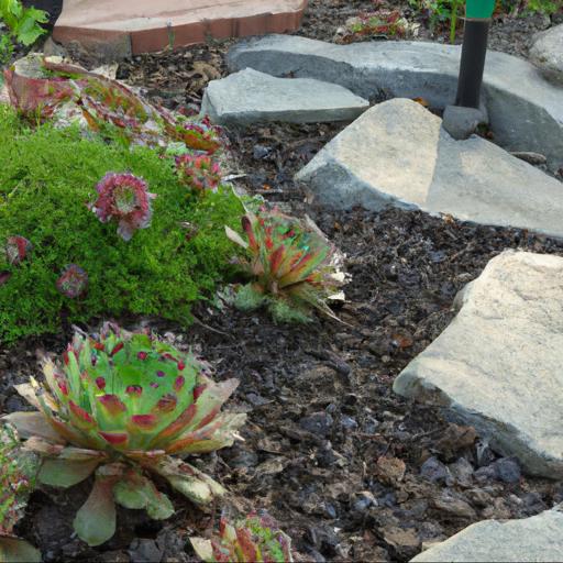 How to use sempervivum green ice in landscaping