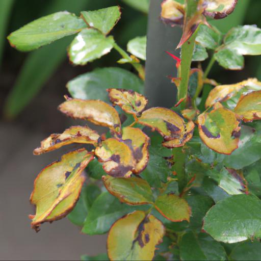 Pest and disease control for rosa (floribunda group) gold spice