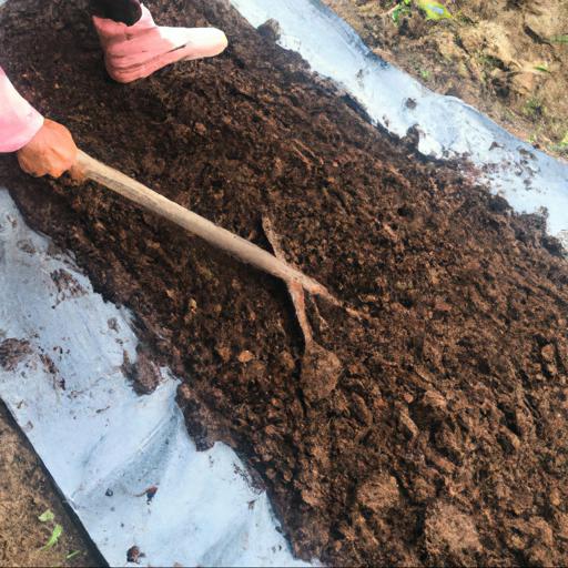 Preparing the soil for planting