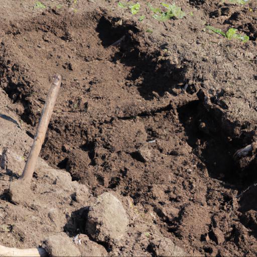 Preparing the soil for planting tomatoes