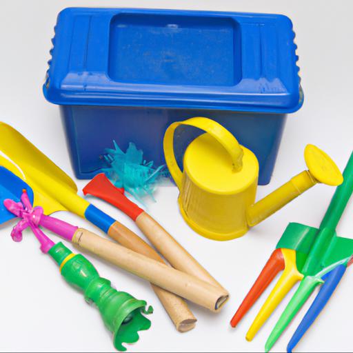 Supplies needed for gardening with children