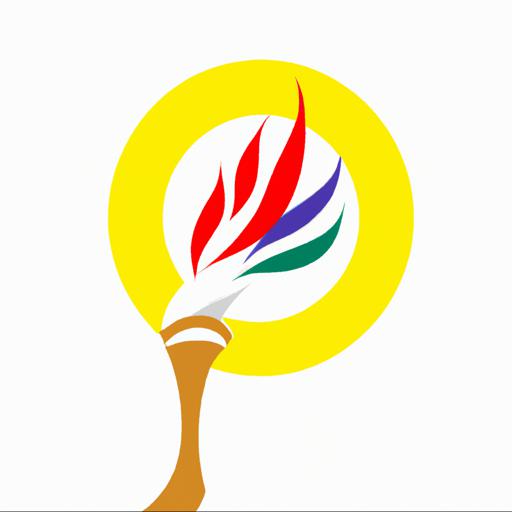 Symbolism of the solenostemon olympic torch