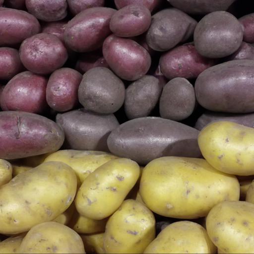 The different types of potatoes