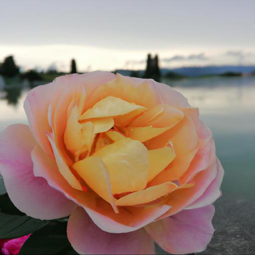 The impact of rosa (ausherbert group) the lady of the lake