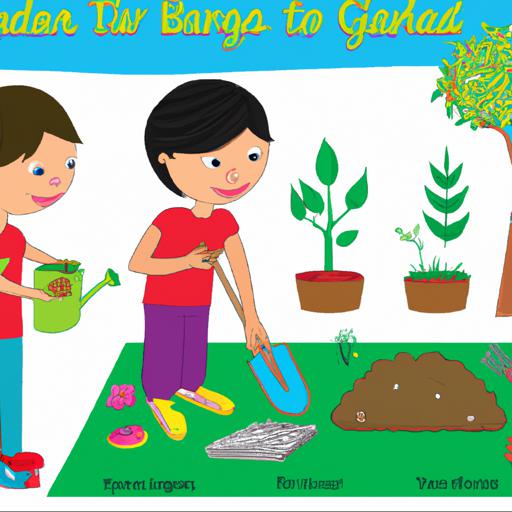 Tips for gardening with children