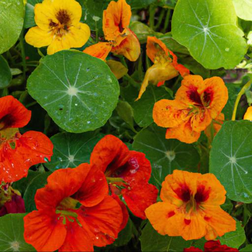 Tips for growing tropaeolum majus alaska mixed