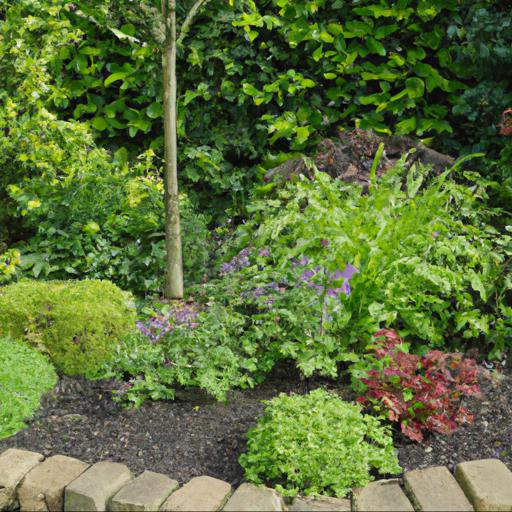 Tips for planting and caring for plants in the middle of a border