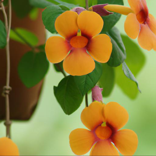 Tips for planting and caring for thunbergia alata arizona glow