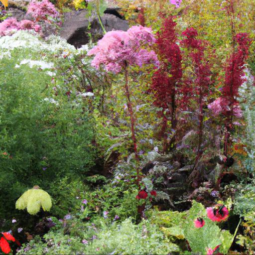 Types of late summer colour plants