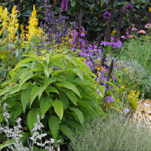 Types of plants suitable for a south facing border